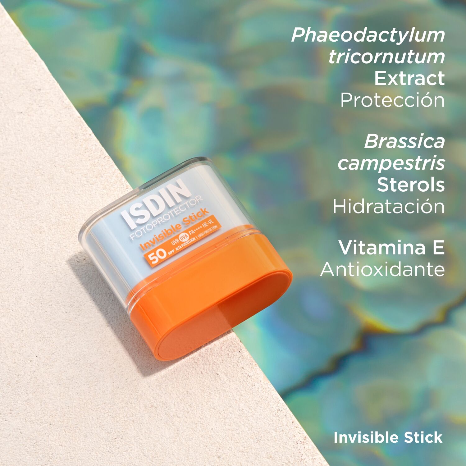 FOTOPROTECTOR INVISIBLE STICK SPF 50 (PROTECTOR SOLAR EN BARRA)